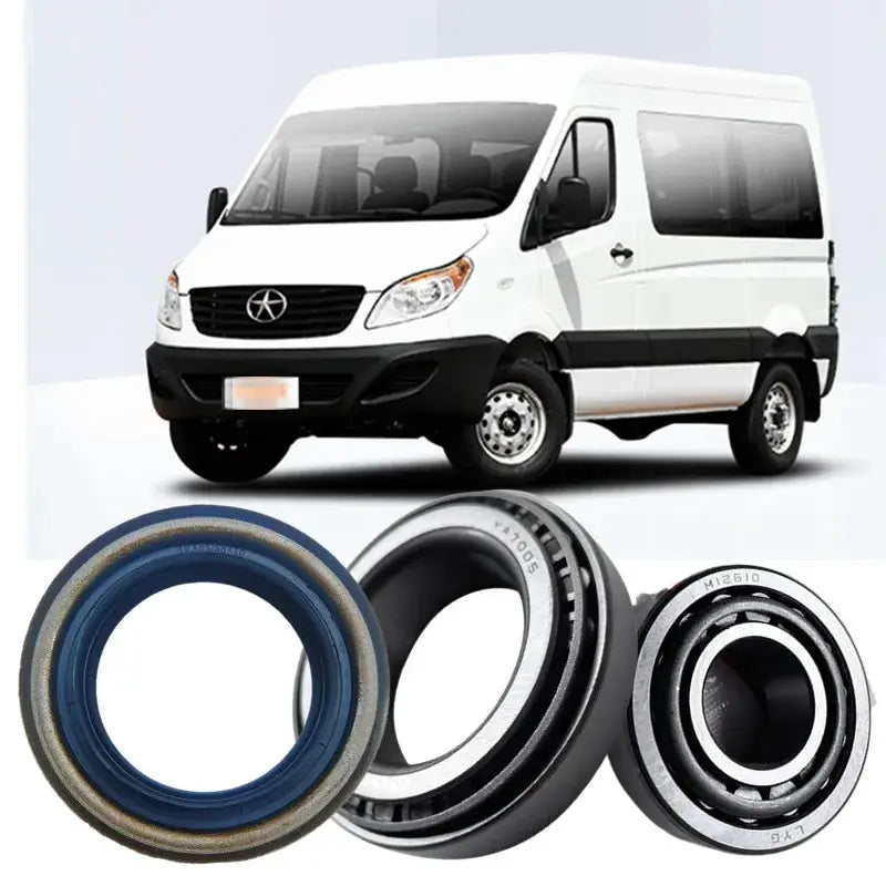 Front Wheel Hub Inner Outer Bearing for JAC Sunray M12610 by InterCyprus Trading Ltd