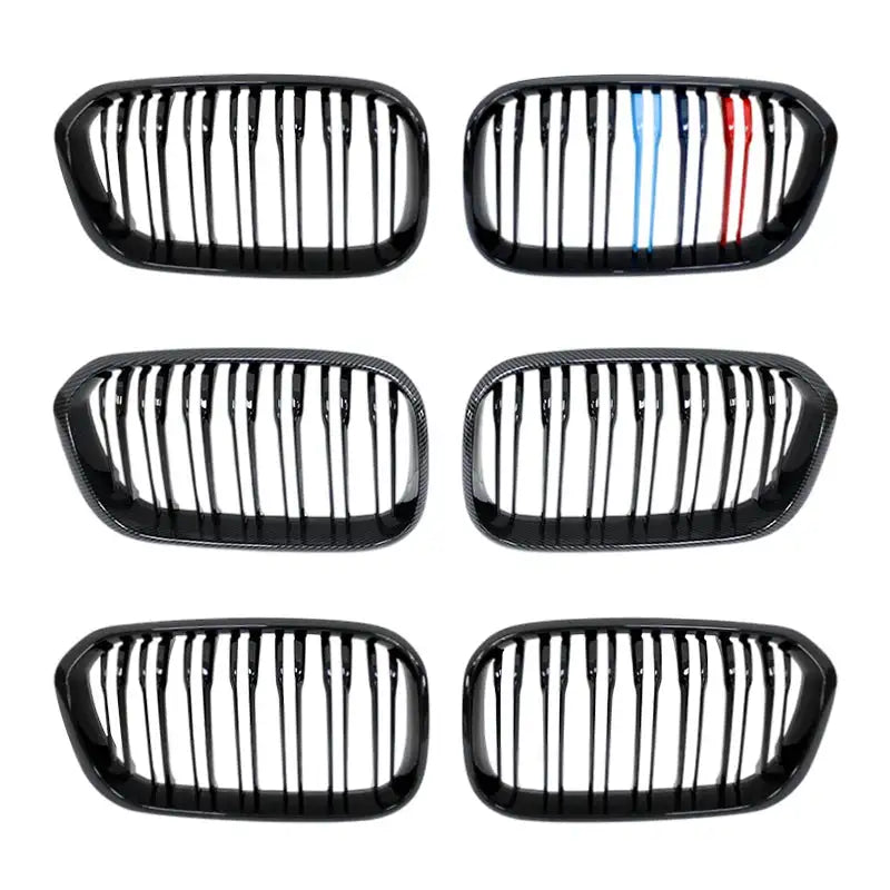 Gloss Black ABS Kidney Grille For BMW F20 F21 Hatchback