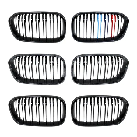 Gloss Black ABS Kidney Grille For BMW F20 F21 Hatchback