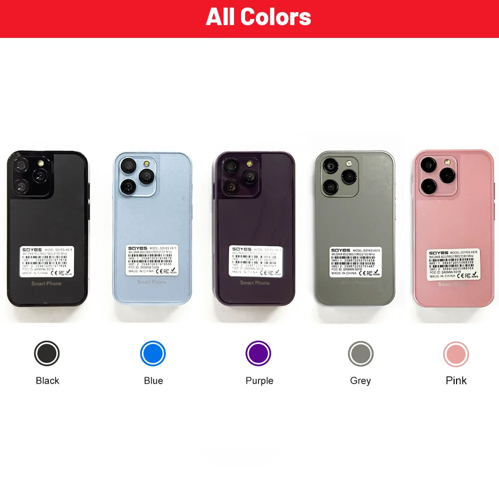 SOYES XS15 Mini &ndash; Ultra Compact Android 8.1 Smartphone