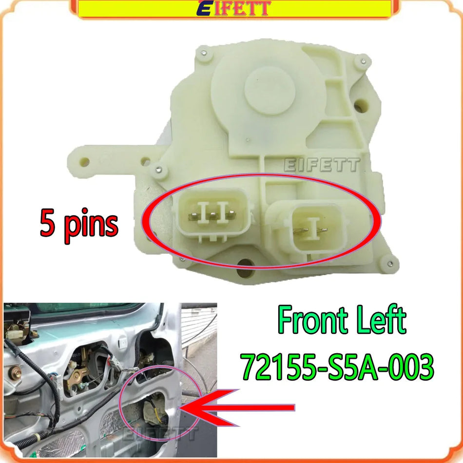 Module de moteur d'actionneur de verrou de porte pour Honda Civic Accord 2001-2005