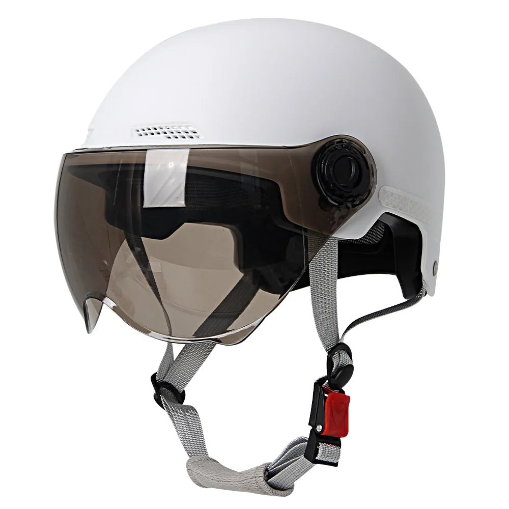 AQM6601WH ABS Lightweight Riding Helmet &ndash; Adjustable Fit