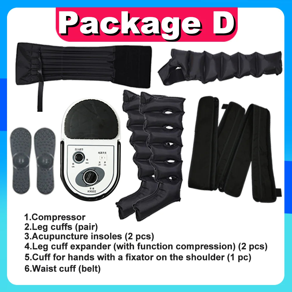 Thigh Air Compression Massager &ndash; Varicose Vein Relief