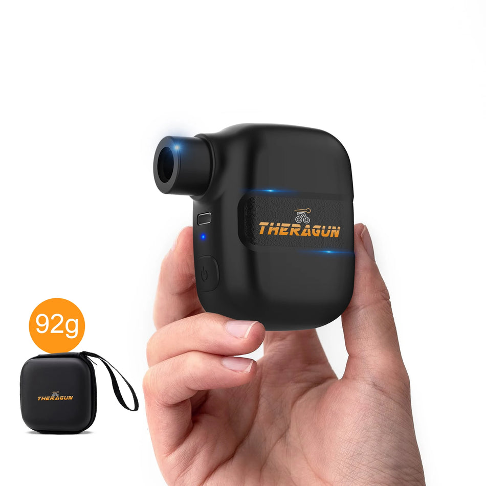 Mini Portable Bike Pump With Type-C Rechargeable Inflator, 100 PSI