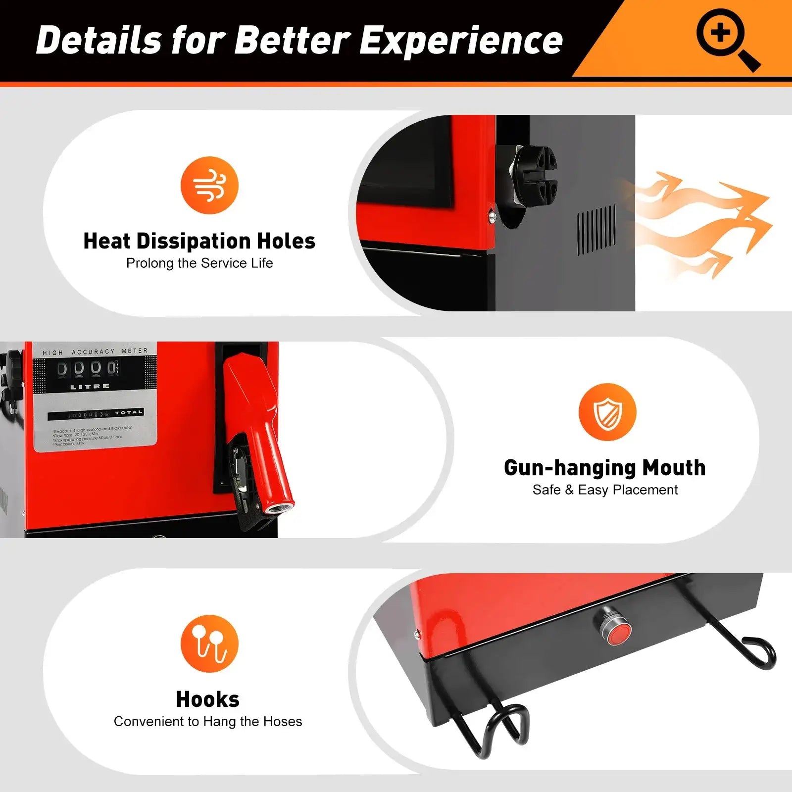 550W Fuel Dispenser Fuel Pump &ndash; Wall Mount Electric Pump