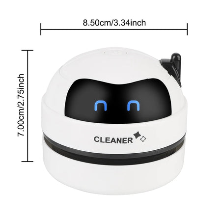 Mini Vacuum Cleaner Portable USB &ndash; Cute Robot Design