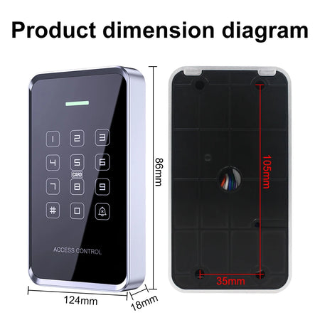 S30DC-NFC &ndash; IP67 Waterproof Backlight Touch Screen Device