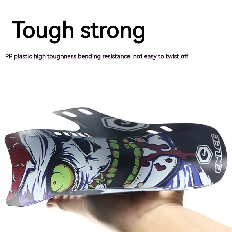 ENLEE Bicycle Fender Mountain Bike Personalized Rain Shield DH Downhill Dead Fly Front Fork Mud Removal Quick Removal by InterCyprus Trading Ltd