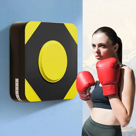 PU Leather Boxing Punching Target Reaction Exercise Agility Boxing Sports Reaction Training Wall Focus Pads Sports Punching Bag