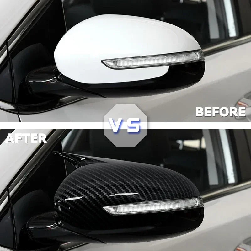 Черен капак на странично огледало за мигачи за Kia KX5 2016-2019