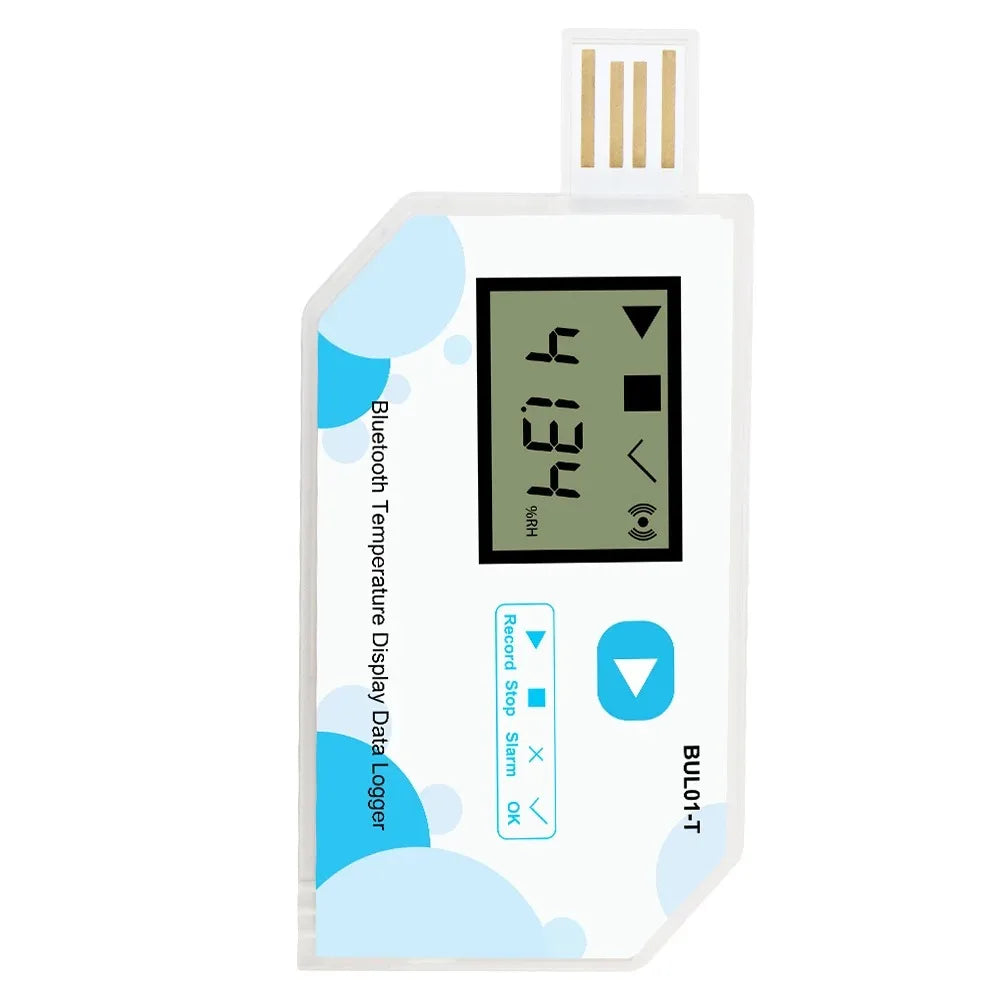 BUL01-T 60 Day LCD Data Logger &ndash; Bluetooth Temp Recorder 1 pcs