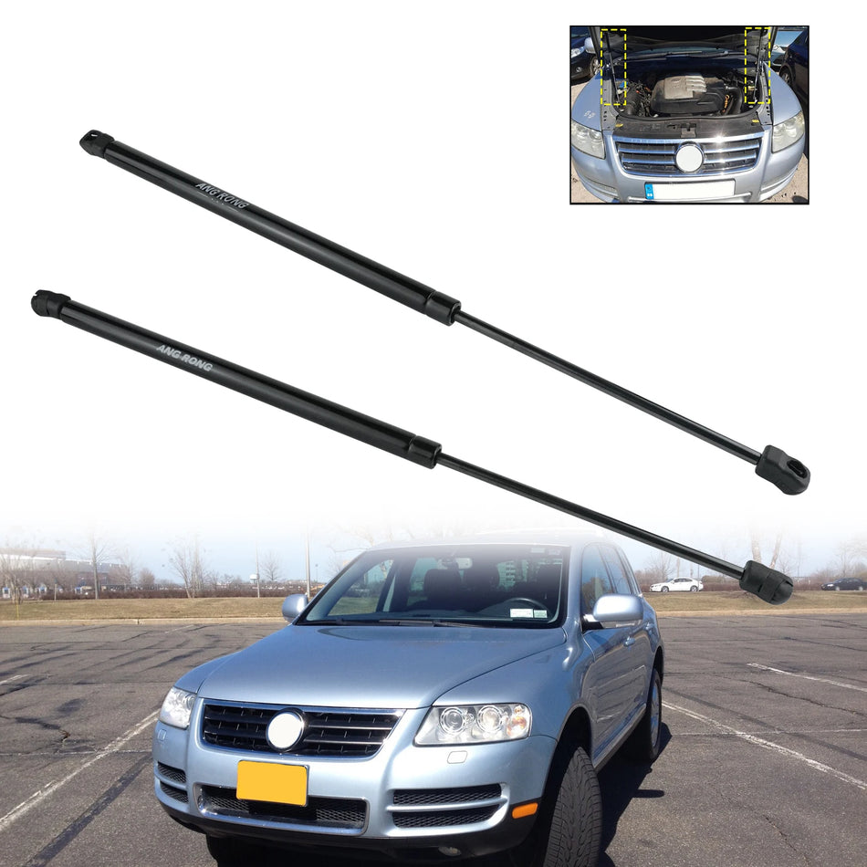 VW Touareg 7L Front Bonnet Gas Struts 125N Pair 7L6823359A