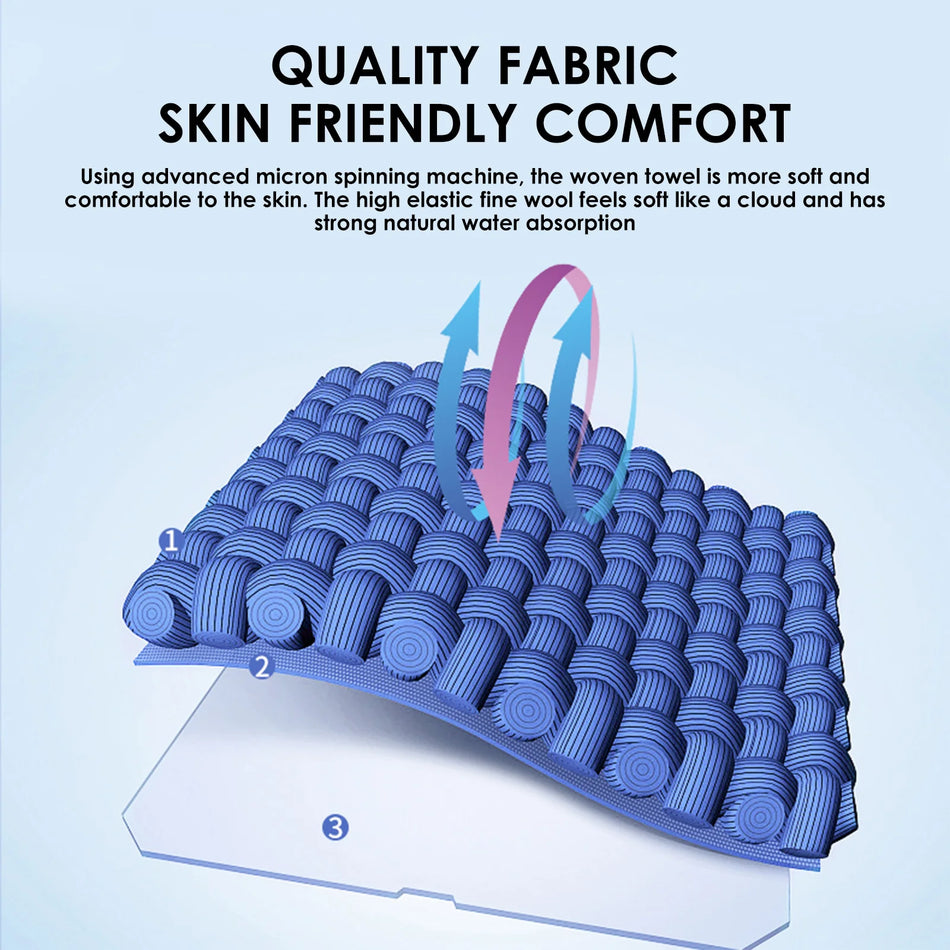 95x40cm Debeli Mikrofiber Ručnik za Teretanu Brzo Sušenje Hlađenje