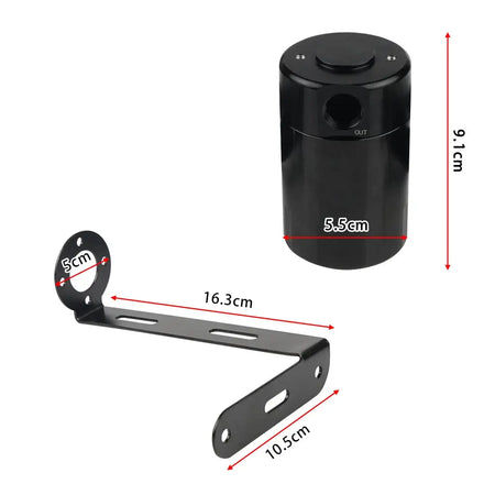 Oil Catch Can Air Oil Separator Kit Fit for 2011-2023 Ford F-150 2017-2023 Raptor 2018-2021 Expedition by InterCyprus Trading Ltd