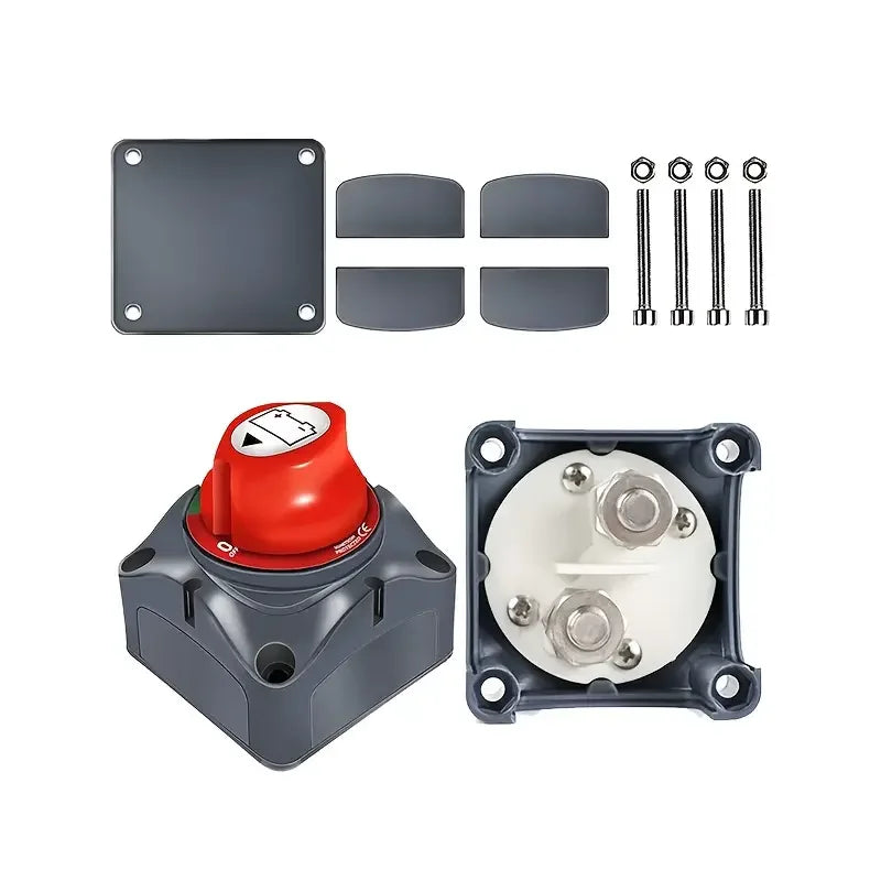 Uzaktan Kumandalı Araç Aküsü Kesme Anahtarı, LED Voltaj Göstergesi