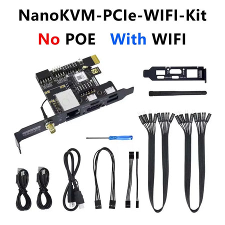 Sipeed NanoKVM Series - USB, PCIe &amp; FULL Versions for Seamless Integration No POE-With WIFI
