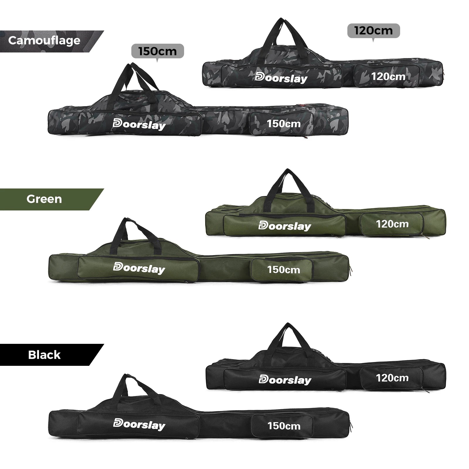 3 Layer Fishing Pole Bag &ndash; Long Lasting Oxford Fabric