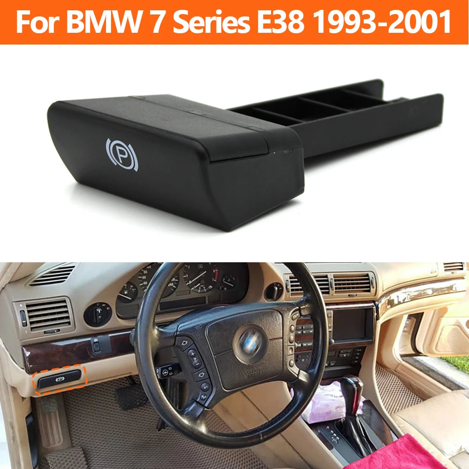 Handbrake Lever for BMW 7 Series E38 Left-Hand Drive Parking Brake Release PC ABS