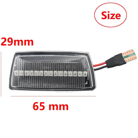2PCS For Opel Insignia Astra H Zafira B Corsa D For Chevrolet Cruze Led Dynamic Side Marker Turn Signal Light Sequential Blinker by InterCyprus Trading Ltd