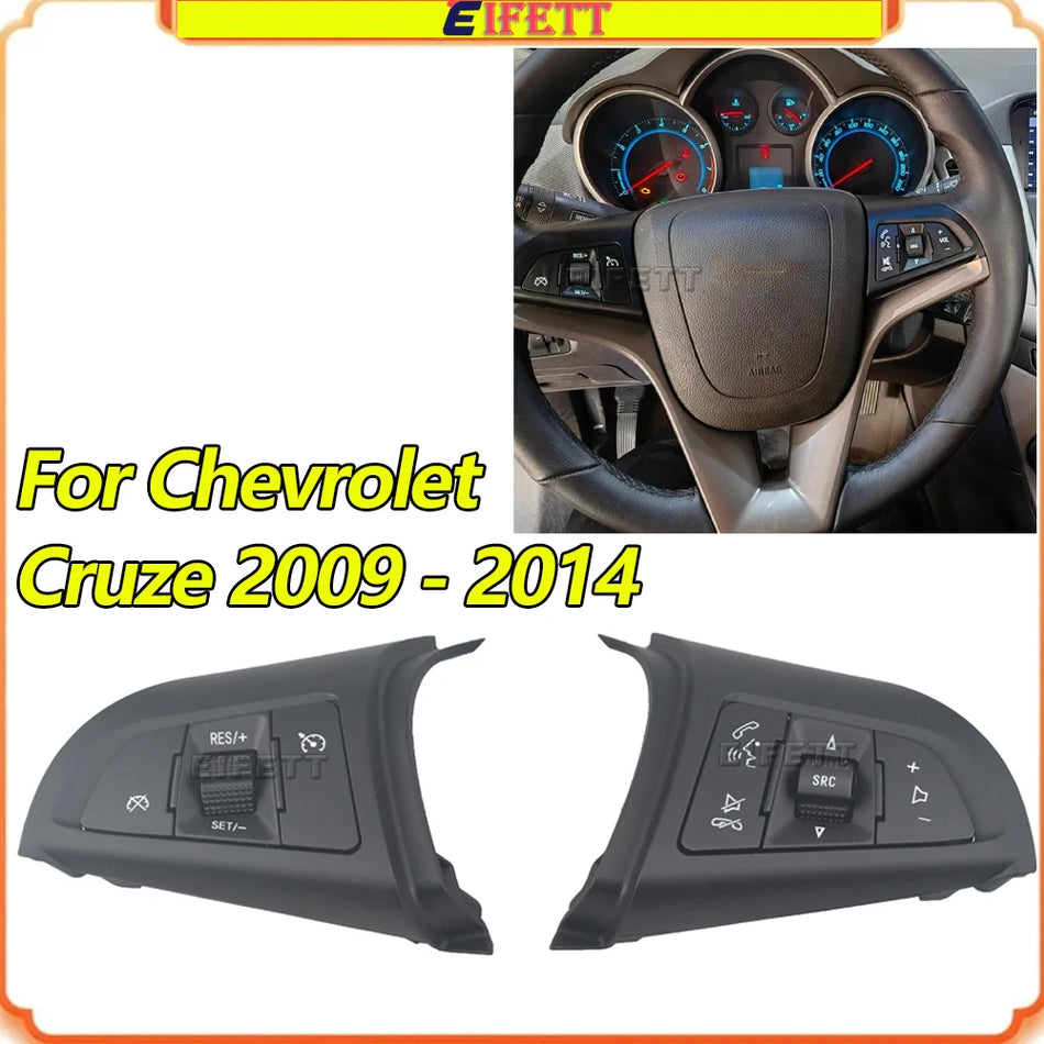 Pulsanti di controllo del volante con retroilluminazione per Chevrolet Cruze 2009-2014