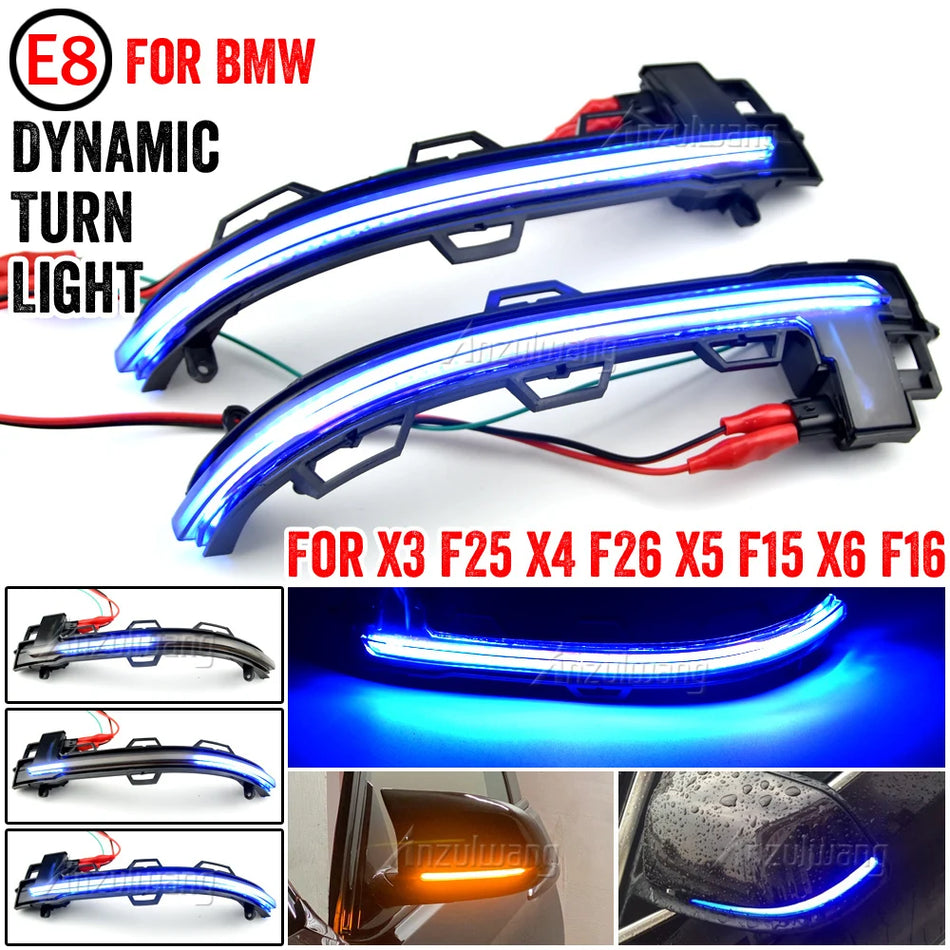 LED-Dynamische Blinklichter für BMW X3 X4 X5 X6 F25 F26