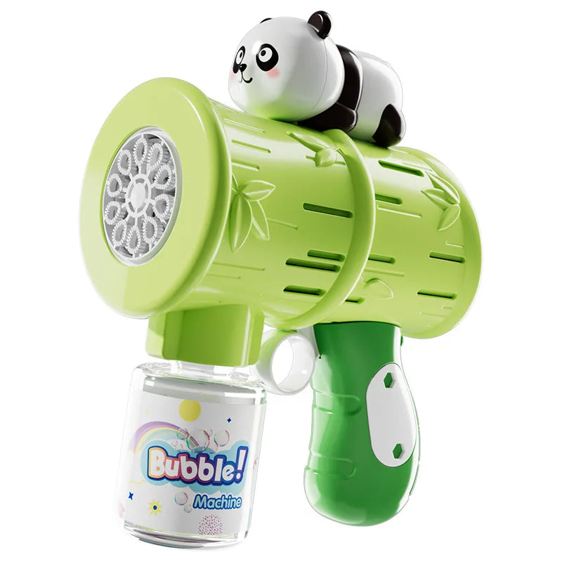 Panda Electric Bubble Gun &ndash; Cute Cartoon Panda Bubble Maker panda