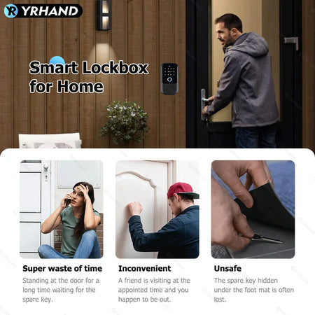 TTlock Smartkey Lock Box &ndash; App Controlled Digital Key Safe