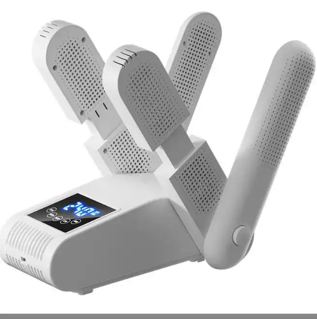 Portable Electric Shoe Dryer Deodorizer Foot Warmer white color / EU / CHINA