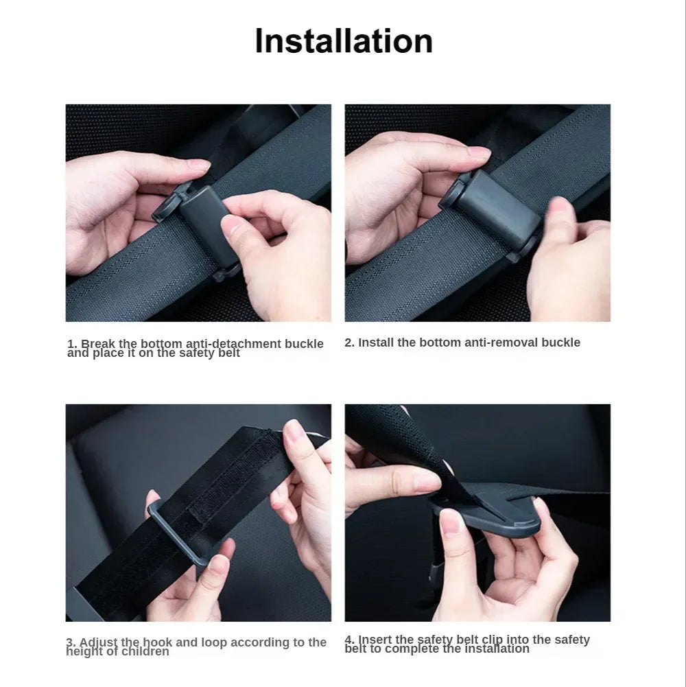 Child Safety Seatbelt Adjuster &ndash; Enhanced Protection for Kids