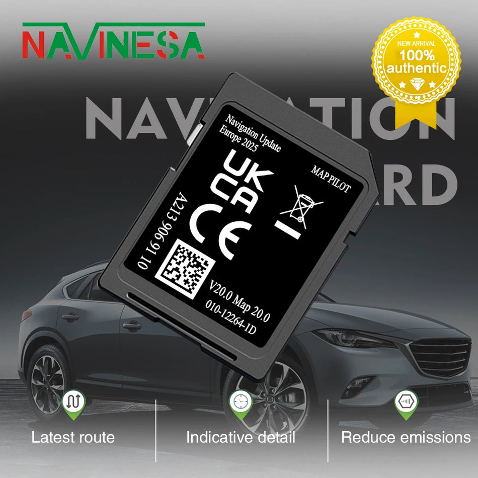 A213 V20 32GB GPS Navigation &ndash; High-Speed Map Access for Mercedes C-Class W205