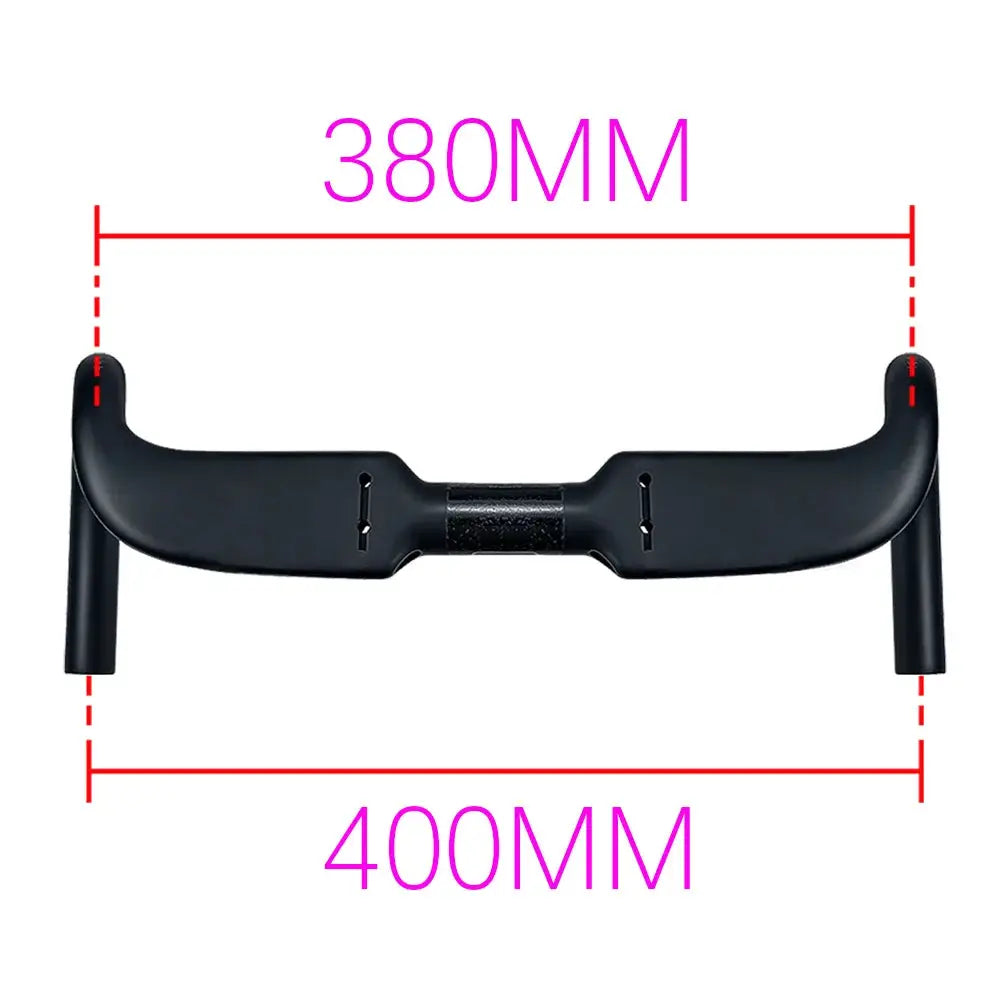 BALUGOE Fully Internal Wiring Road Bike Handlebar Carbon Professional Ironman Triathlon TT Rest Handlebar Bicycle Handle Bar by InterCyprus Trading Ltd