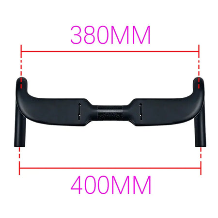 BALUGOE Fully Internal Wiring Road Bike Handlebar Carbon Professional Ironman Triathlon TT Rest Handlebar Bicycle Handle Bar by InterCyprus Trading Ltd