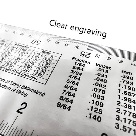 Miwayer String Action Ruler Gauge Tool &ndash; Precision Gauge