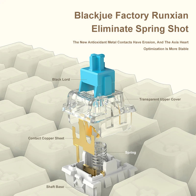 Ajazz AK992 &ndash; Hot-Swap Mechanical Keyboard For Desktop