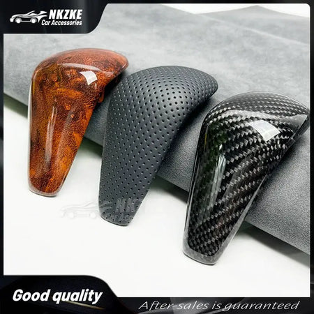 Gear Shift Handball With Leather Boot Gaiter AT Auto Trans ONLY For Audi NEW A7 A6 PA STYLE C7 2016 2017 2018 by InterCyprus Trading Ltd