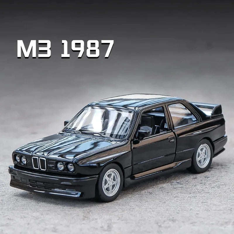 Modelo de coche de fundición de aleación a escala 1/36 para BMW M3 1987