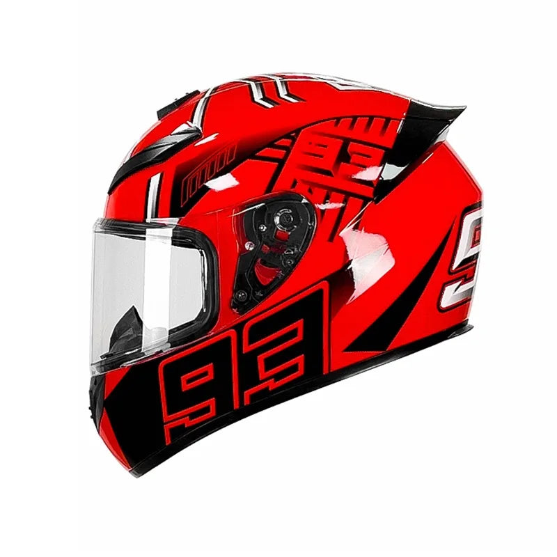 DOT Certified Venom Full Face Motorcycle Helmet for Ultimate Safety and Style