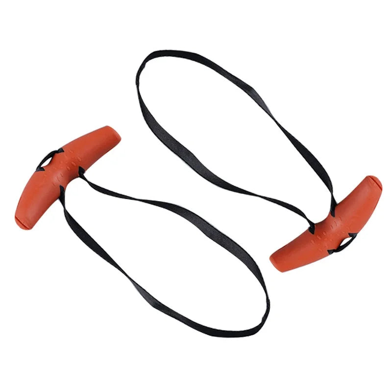 Heavy Duty Pull Up Handles - Rubber Neutral Grip, Multifunction Gym Equipment