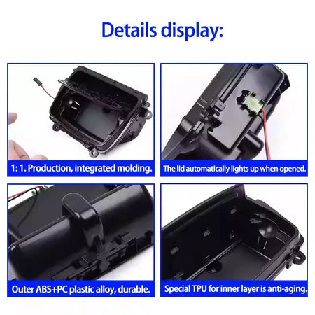 Upgraded Interior Car Central Console Ashtray Smoke Ash Tray Assembly For BMW F10 F11 520i 523i 525i 528i 530i 535i by InterCyprus Trading Ltd