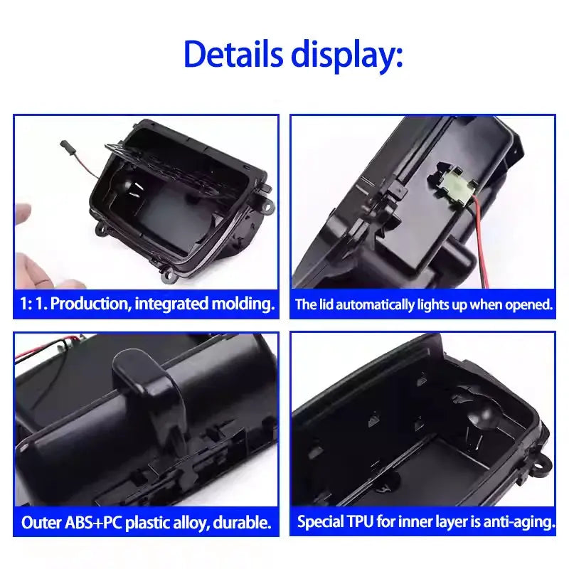 Upgraded Interior Car Central Console Ashtray Smoke Ash Tray Assembly For BMW F10 F11 520i 523i 525i 528i 530i 535i by InterCyprus Trading Ltd