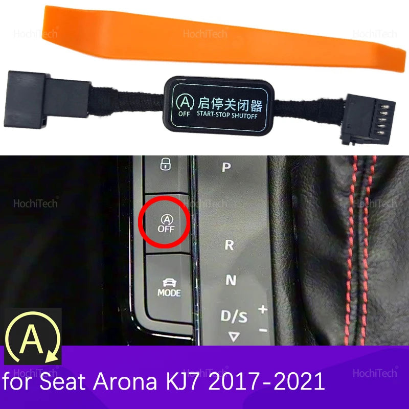 Tlačítko pro zrušení systému Stop Start motoru pro Seat Arona KJ7 2017 2021