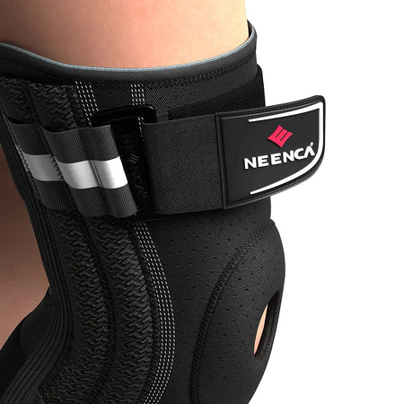 NEENCA Knee Brace for Knee Pain Knee Support with Side Stabilizers Men&amp;Women Arthritis Meniscus Tear ACL PCL Runner Sports