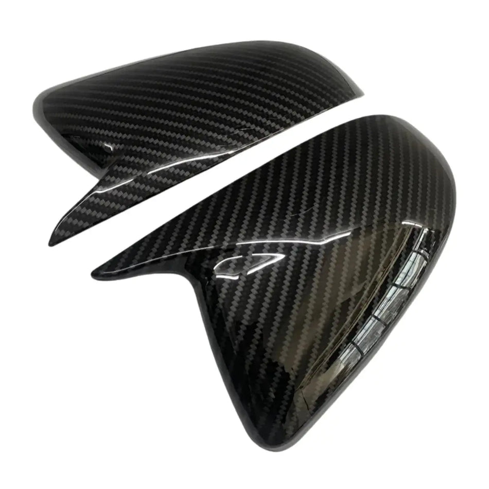 Side Mirror Cover Trim Strips for Hyundai Accent i30 2017-2022 by InterCyprus Trading Ltd