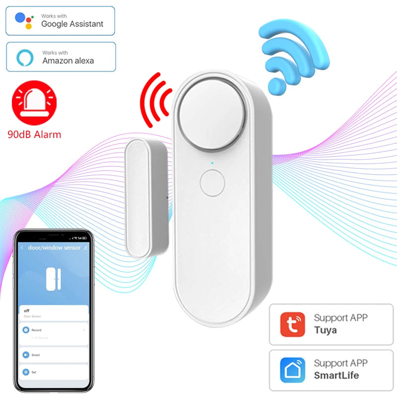 Tuya Wifi Door Sensor &ndash; Alexa Google Assistant Ready