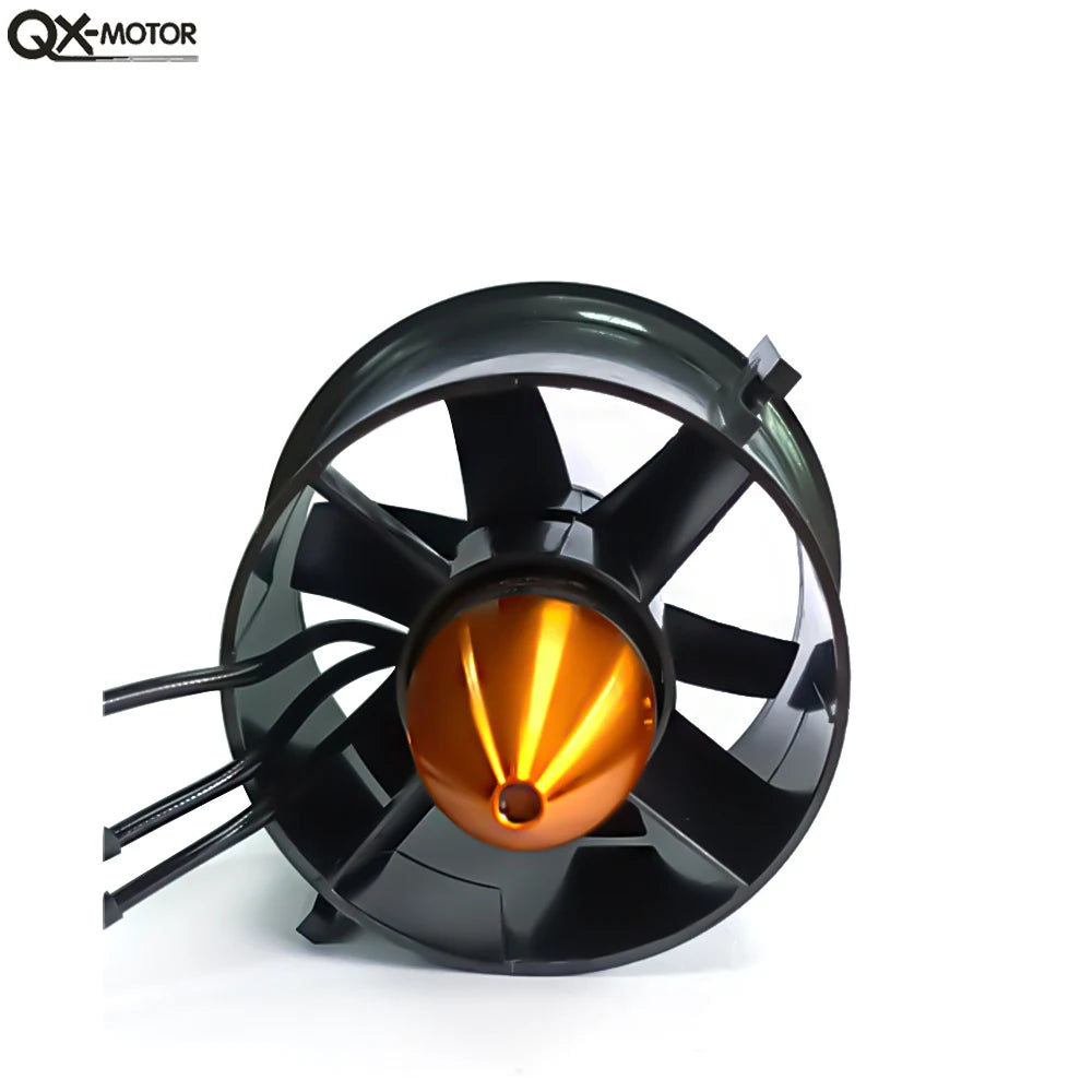 QX-MOTOR 70mm EDF Ducted Fan 6 Blades &ndash; 3000KV Brushless