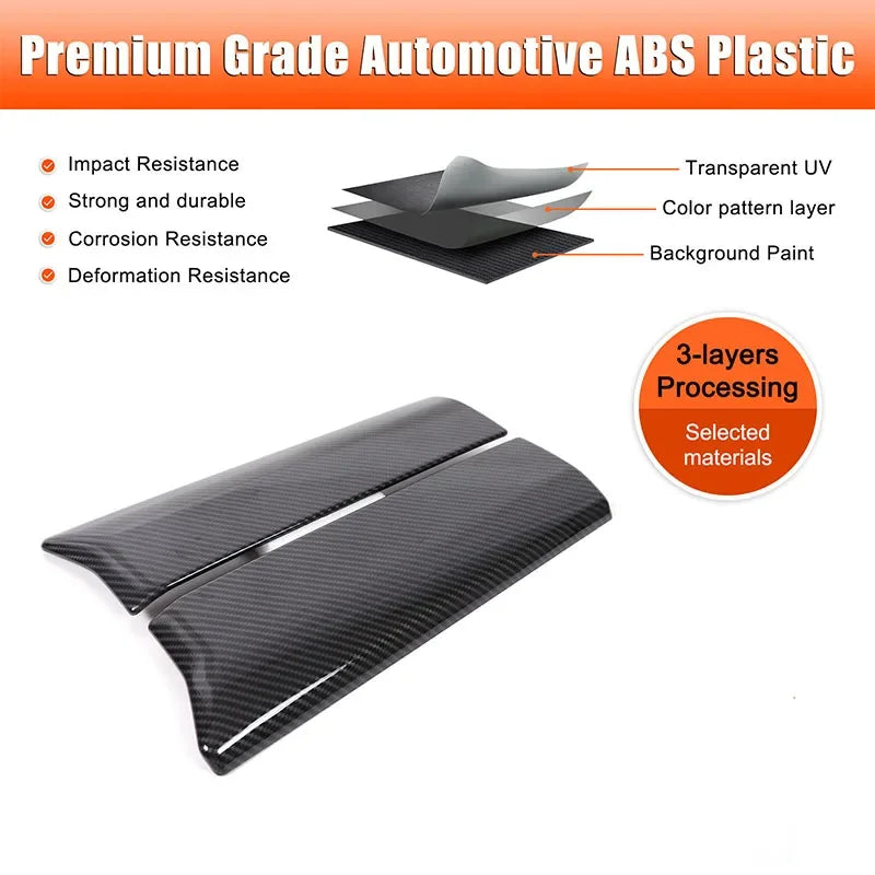 BMW 5 Серия G60 2024 Капак за кутия за съхранение на подлакътник от въглеродни влакна