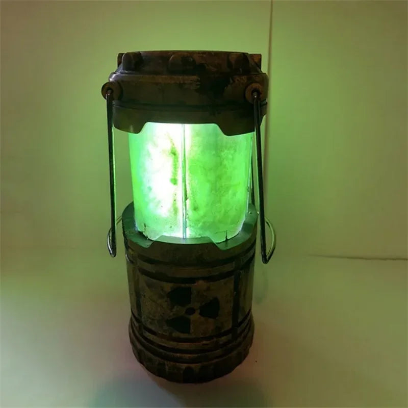 Mini Handheld Nuclear Reactor Lantern - Unique Dystopian Gift Green