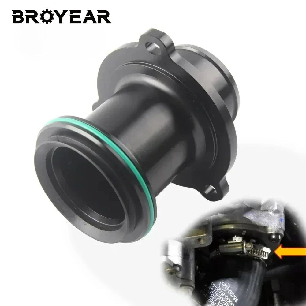 Turbo Muffler Delete Exhaust Pipe for VW Golf Mk8 GTI EA888 Gen4 06Q145702B by InterCyprus Trading Ltd