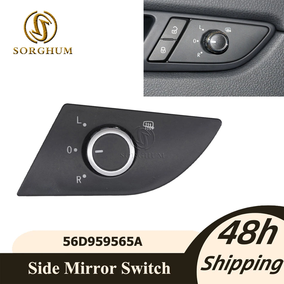 Taustapeilin kytkin Volkswagen Passat B7 4Motion kromattu lämmitetty etu vasen