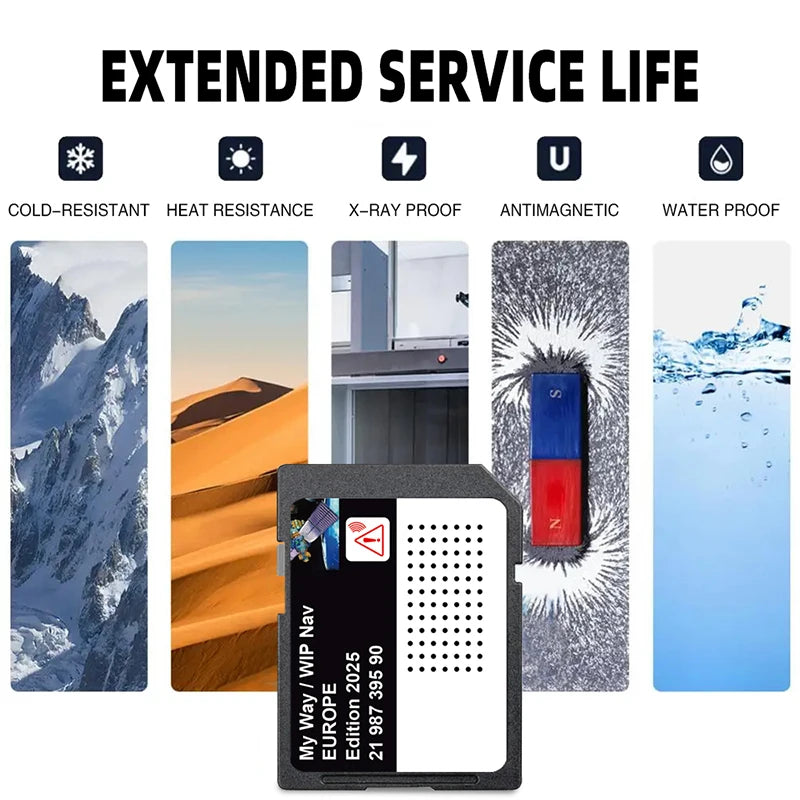 Citroen MyWay Morocco Map Update 2025 &ndash; 16GB Card Included